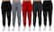 Galaxy by Harvic Women's Relaxed Fit Fleece-Lined Jogger Sweatpants 5 Pack